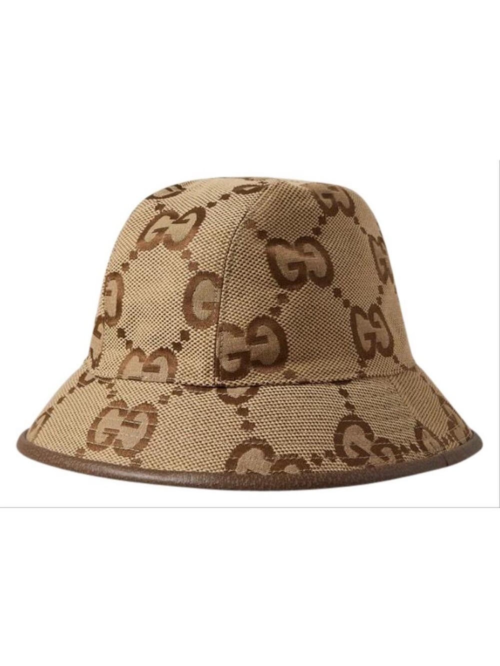 GUCCI GG Jumbo logo bucket hat S